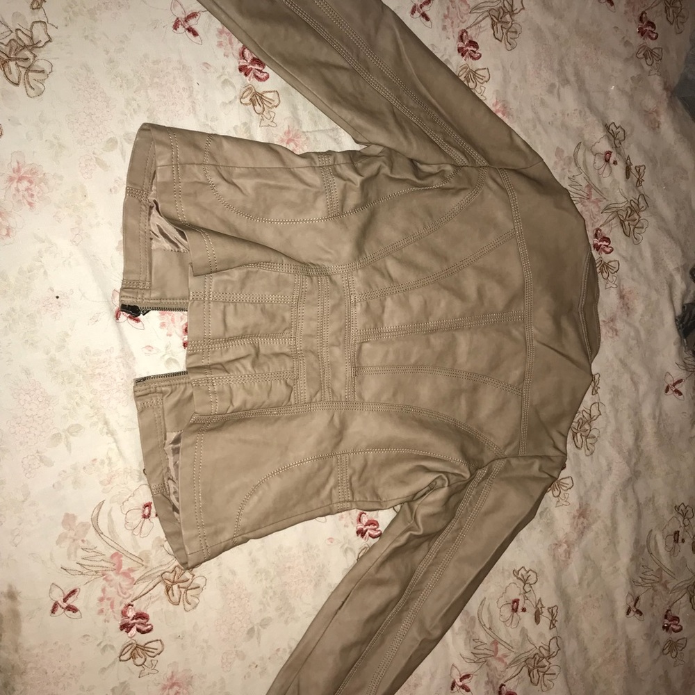 Tan Leather Jacket